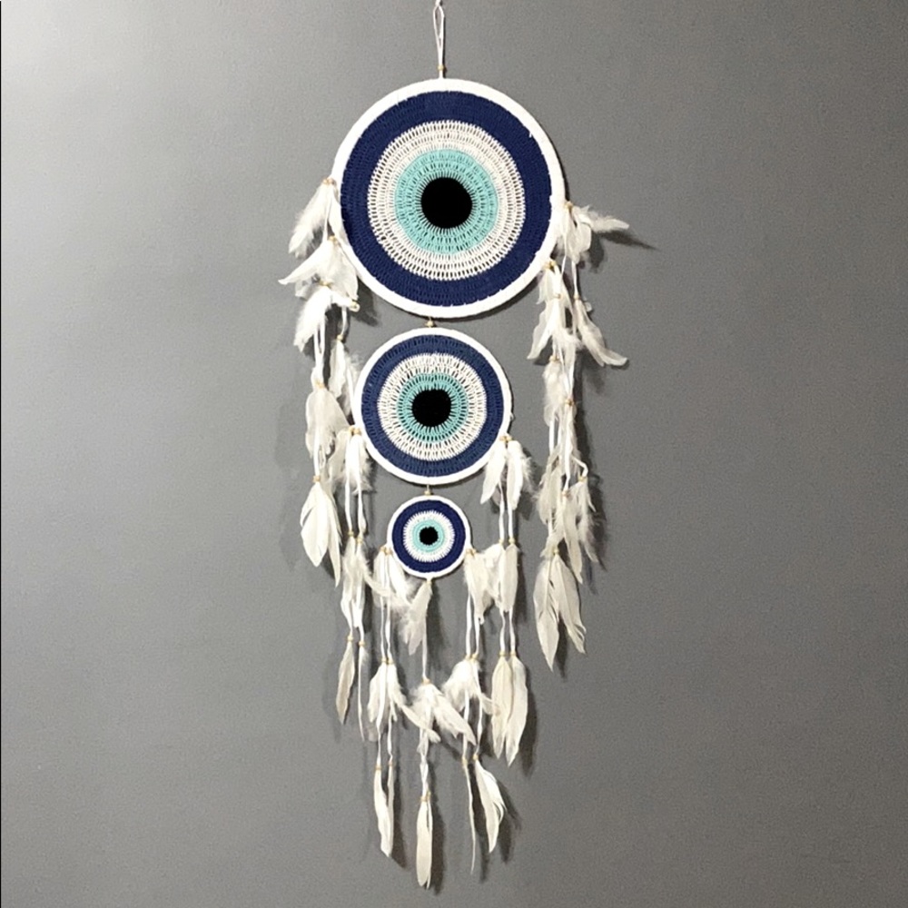 44 Inches - Evil Eye Dream Catcher from Turkey